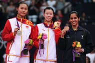 Saina Nehwal- Bronze medal at 2012 London Olympics