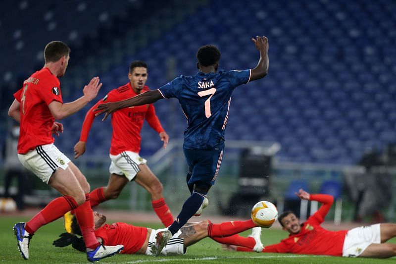 Benfica and Arsenal fought to a 1-1 draw