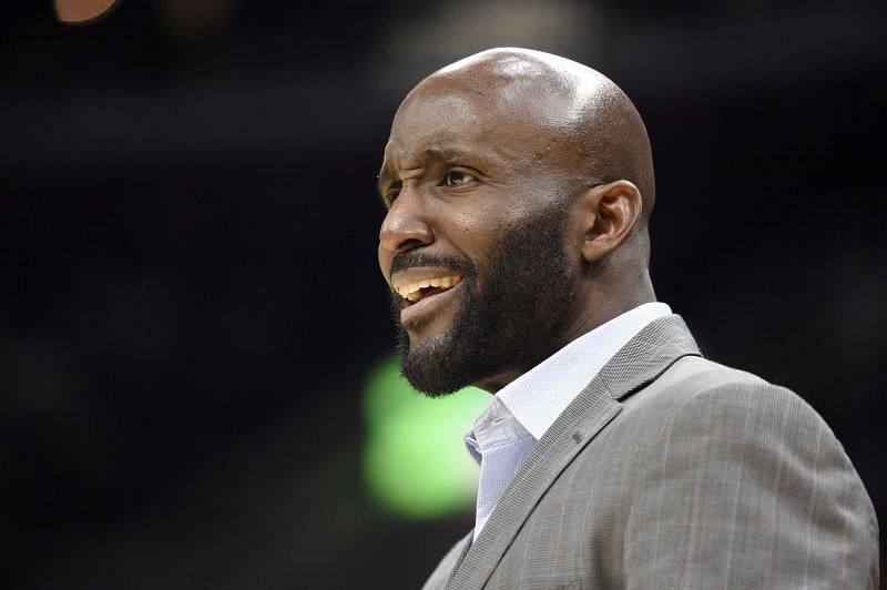 Hawks head coach Lloyd Pierce