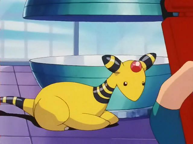 Ampharos can assist Typhlosion&nbsp;(Image via Bulbapedia)