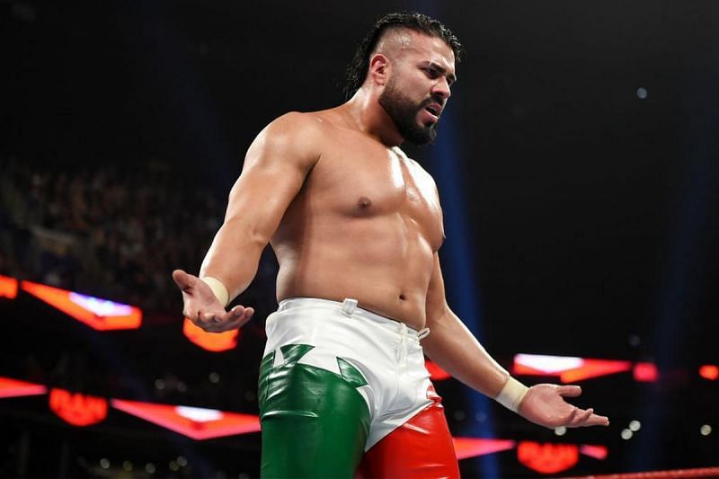 Andrade at RAW