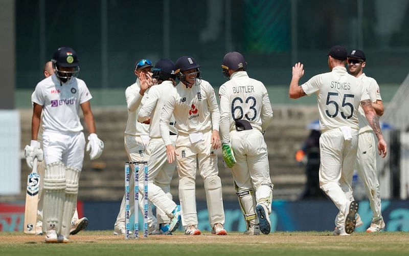 England has attained the number one position on the World Test Championship points table (Image courtesy: BCCI)