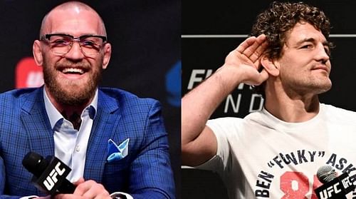 Conor McGregor (left); Ben Askren (right)