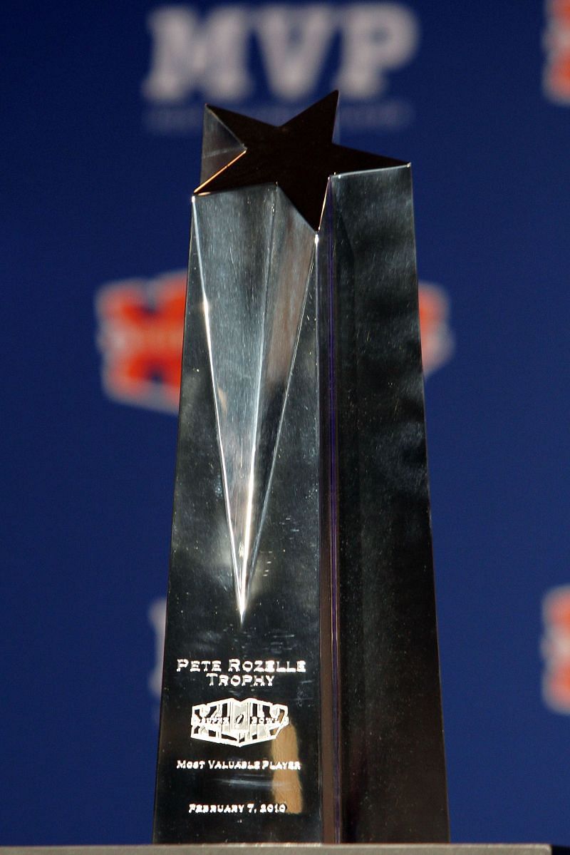 The Pete Rozelle Super Bowl MVP Trophy