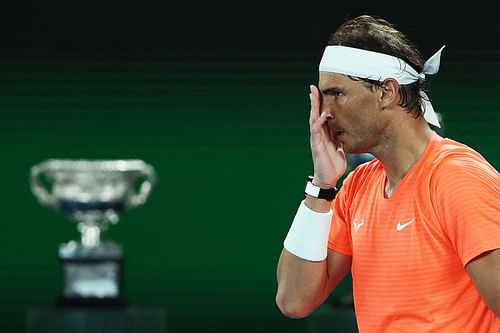 Rafael Nadal suffered an upset loss to Stefanos Tsitsipas