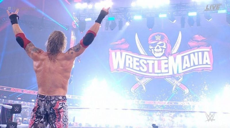 Edge won the WWE Royal Rumble last Sunday