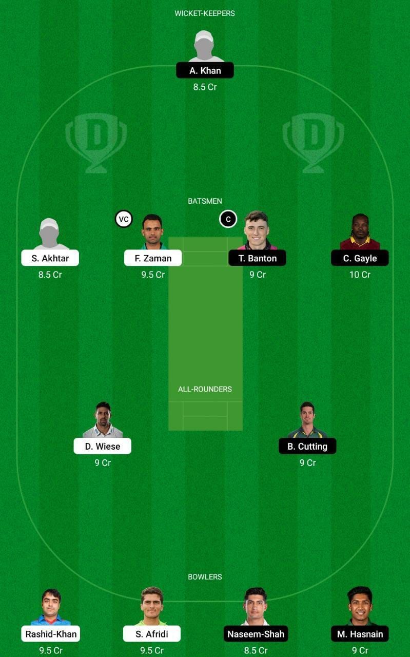 LAH vs QUE Dream11 Tips