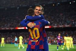 Antoine Griezmann heaps praise on Lionel Messi after Barcelona's win over Athletic Bilbao