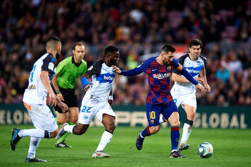 Barcelona face Deportivo Alaves this weekend