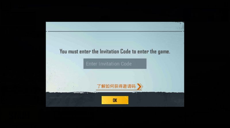 Players have to enter the code