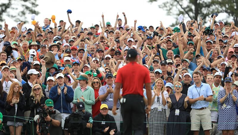 Tiger Woods staged one of the greatest comebacks in golf at The Masters 2019. Photo by Andrew Redington/Getty Images