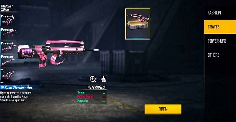 Free Fire redeem code for today (February 25th): Free K-pop Stardom Weapon  Loot Crate