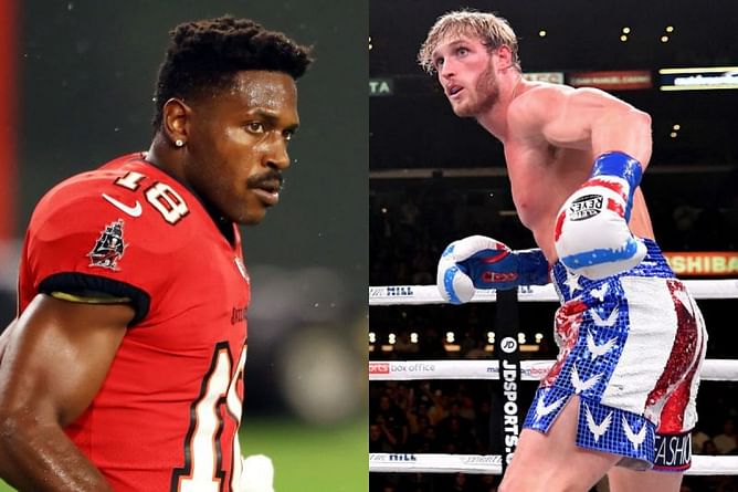 How close was Logan Paul to boxing NFL star Antonio Brown?