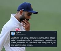 "Bring back Ajinkya Rahane" - Twitterati slams Virat Kohli's captaincy