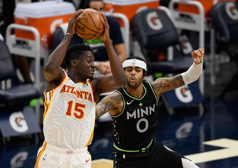 NBA DFS option Clint Capela of the Atlanta Hawks.