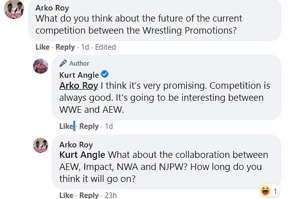 Kurt Angle is intrigued about the future of professional wrestling