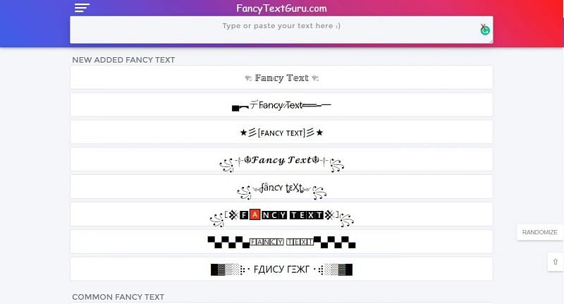 FancyTextGuru.com