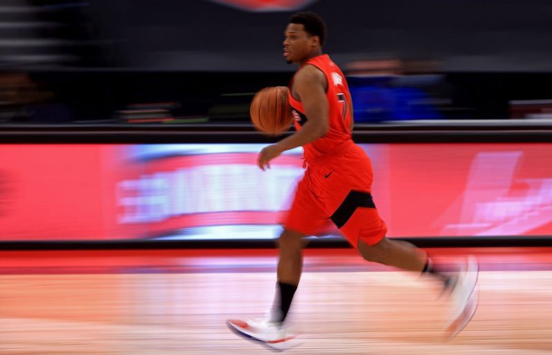 Toronto Raptors' Kyle Lowry in action