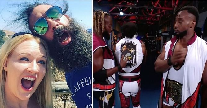 Brodie Lee's wife reacts to The New Day's tribute at Royal Rumble