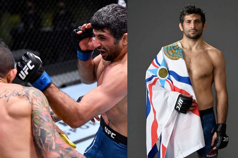 Beneil Dariush was not allowed to walk out with the flag of his choice