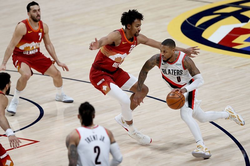 Damian Lillard is the key player for the Portland Trail Blazers in their match against the LA Lakers