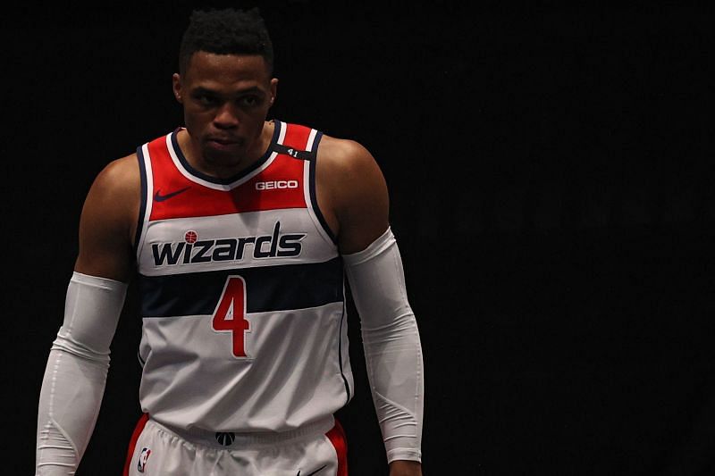 Russell Westbrook #4 of the Washington Wizards.