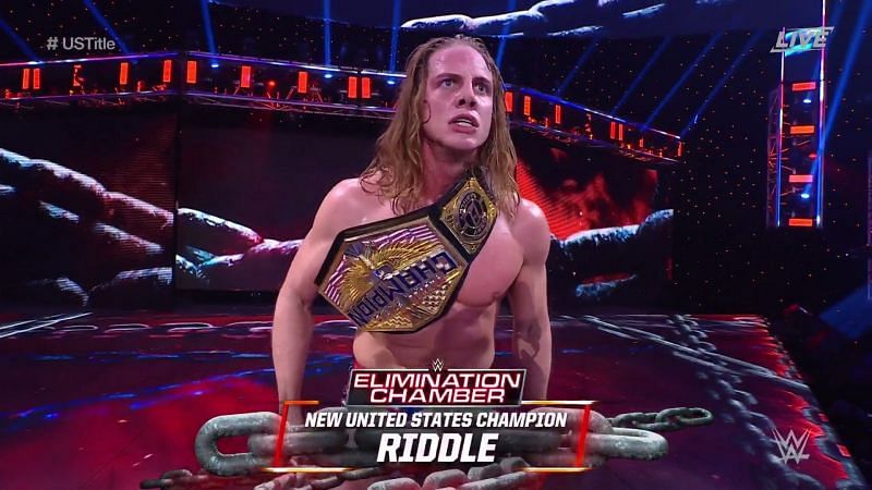 Riddle became the US Champion at Elimination Chamber 2021