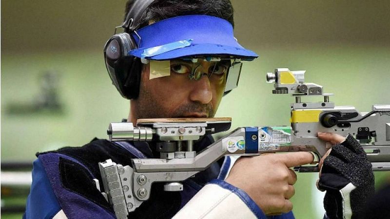 Abhinav Bindra at the 2016 Rio Olympics