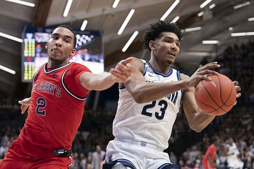 The Saint John's Red Storm and the Villanova Wildcats will face off at the William B. Finneran Pavilion on Tuesday night