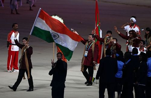 Abhinav Bindra was India's flag bearer at the 2016 Rio Olympics.