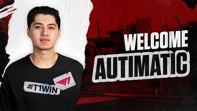 IT1 welcomes Timothy &quot;autimatic&quot; Ta in their Valorant roster Image by T1 esports