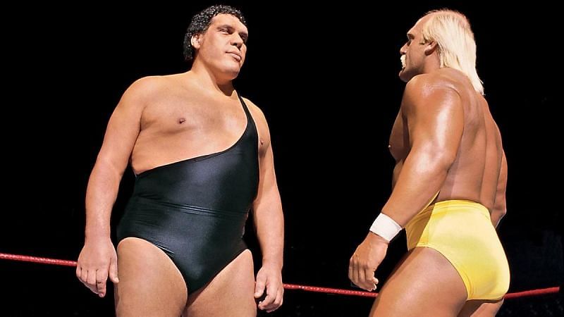 Andre the Giant and Hulk Hogan