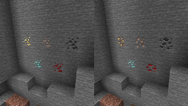 Ore Texture Changes In Minecraft 21w07a Snapshot Everything Players Need To Know