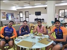 “Making the most of the extra rest days” - Rishabh Pant shares post-workout picture with Axar Patel