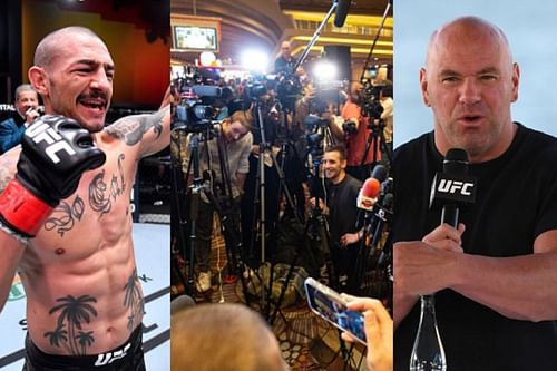 Cub Swanson and Dana White agree that MMA journalists should have amateur bouts on their resume