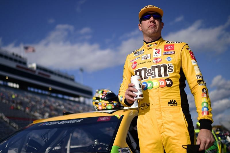 Kyle Busch at the NASCAR Cup Series Xfinity 500.