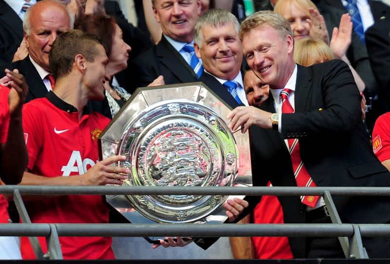 David Moyes won the Community Shield in his first game as Manchester United manager