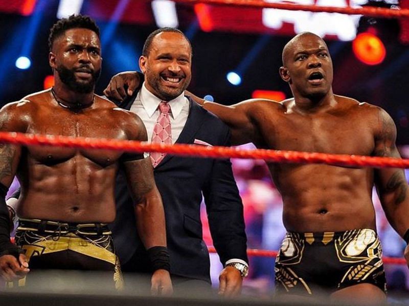 Cedric Alexander and The Hurt Business on WWE RAW