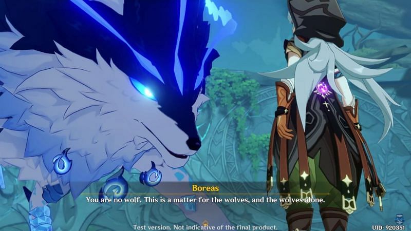 Razor confronting Boreas (image via DaikenXdan)