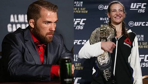 Bryan Caraway (left); Miesha Tate (right)