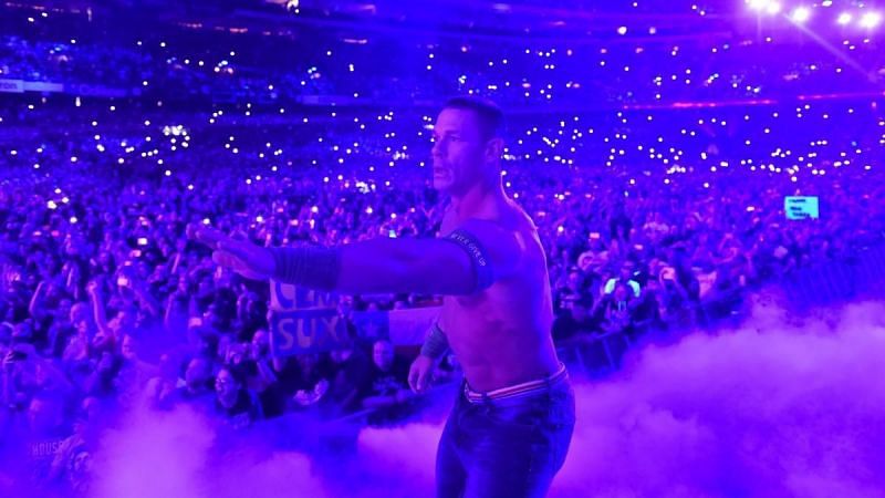 The Undertaker spooks John Cena
