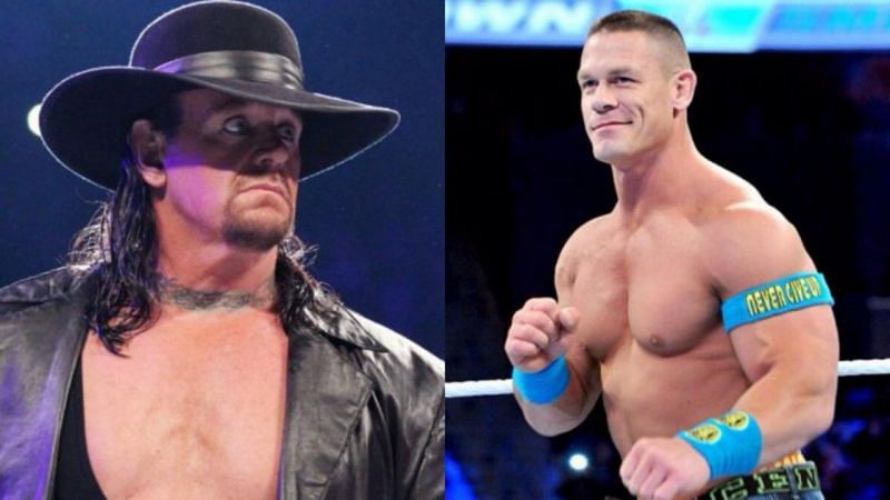 WWE के दो बड़े दिग्गज द अंडरटेकर और जॉन सीना