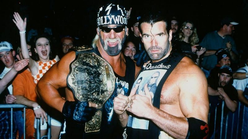 Hulk Hogan and Scott Hall