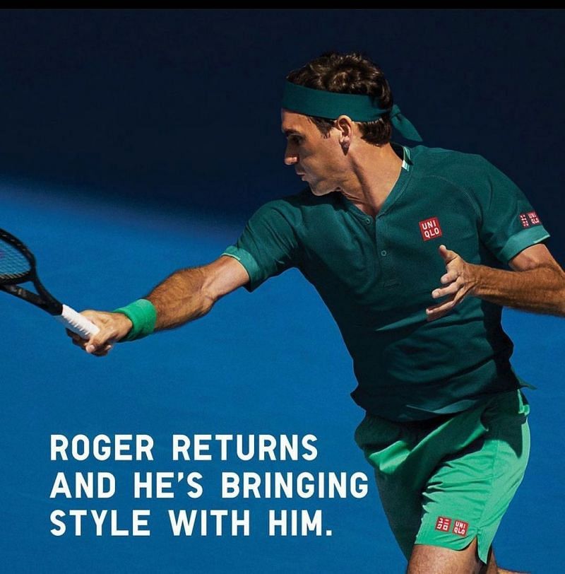 Roger Federer&#039;s outfit for Doha