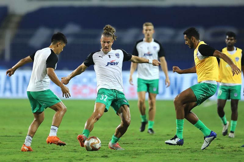 Bengaluru FC&#039;s hopes of making it to the playoffs look slim, but they will fight for three points against Mumbai City FC nonetheless (Image Courtesy: ISL Media)