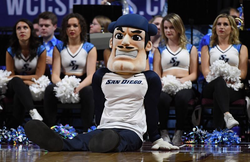 San Diego Toreros mascot Diego Torero