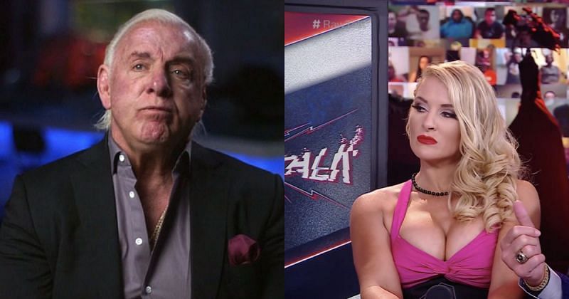 Ric Flair and Lacey Evans.