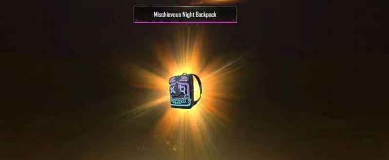 Mischievous Night - Backpack (Image via Jaat Gaming/ YouTube)