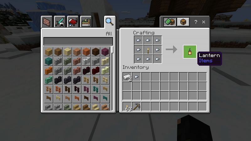 soul lantern minecraft recipe