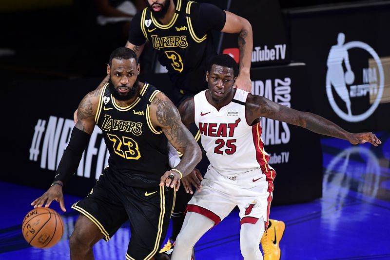 Miami Heat 96-94 LA Lakers: Twitter in disbelief as Kendrick Nunn ...